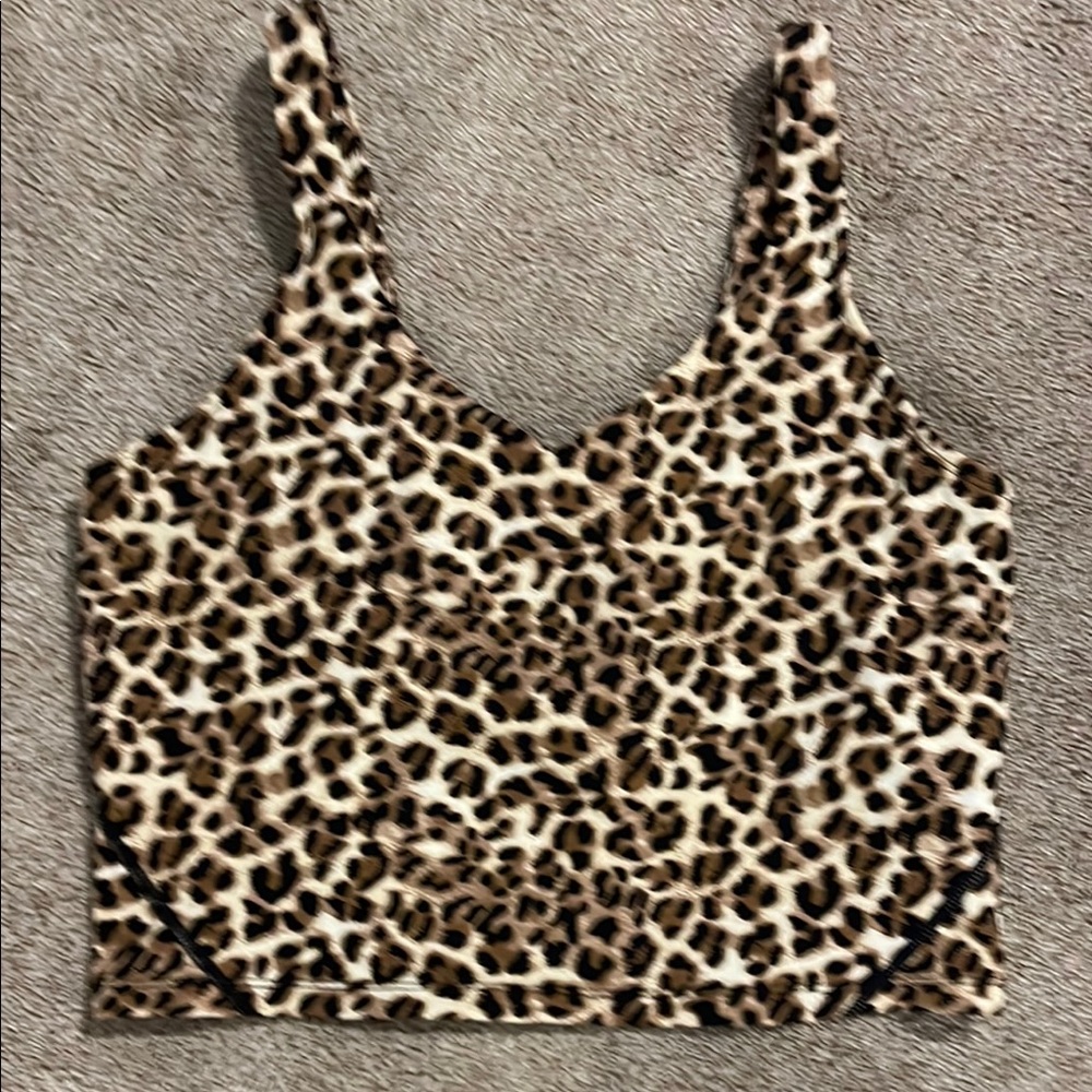 Leopard Print Women's Top